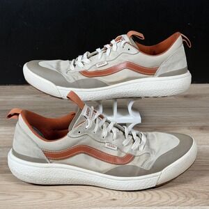 Vans UltraRange EXO SE Shoes Mens Size 13 Beige Orange Athletic Sneakers